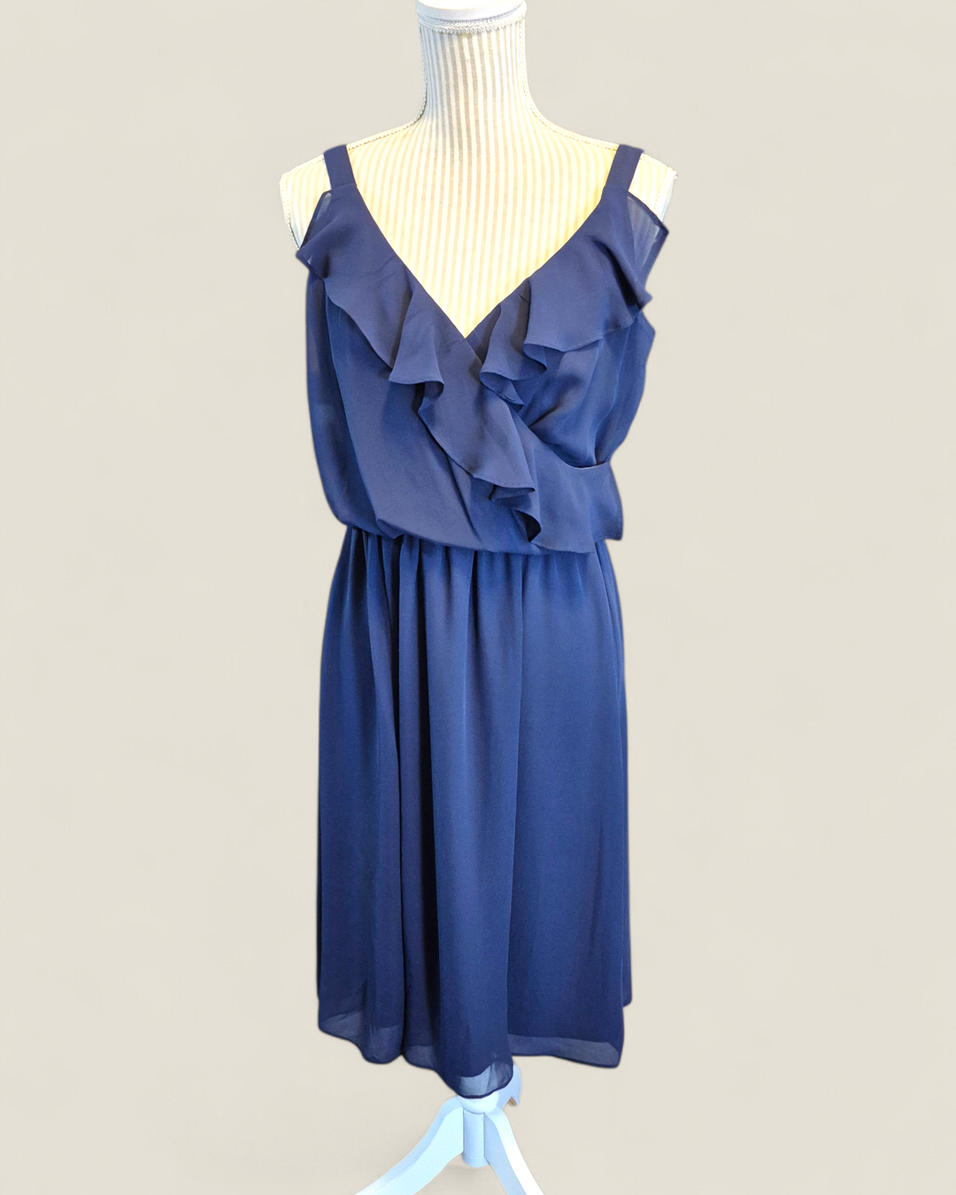 Pre-Loved Chaps Navy Dress Ladies Size 8 | Betty’s Marketplace