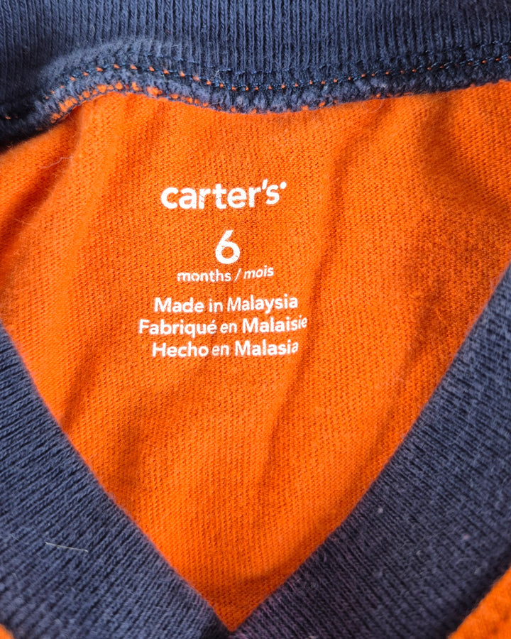 Pre-Loved Carter's Orange Jersey Top 6M | Betty’s Marketplace