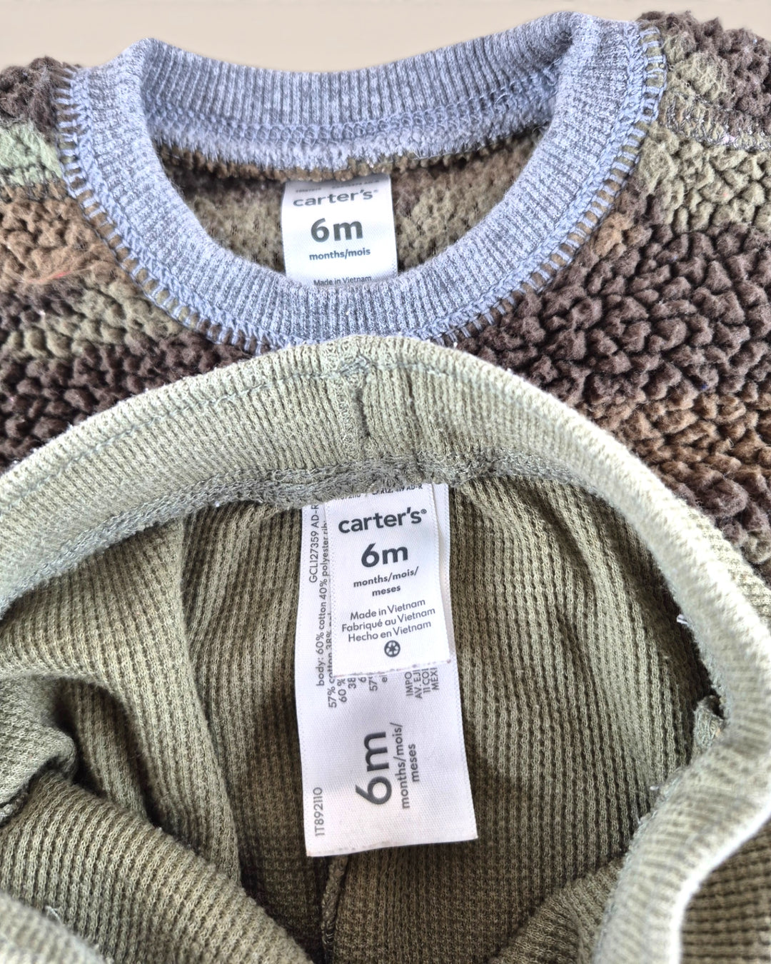 Pre-Loved Carter's Camo Outfit 6M | Betty’s Marketplace