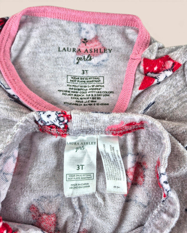 Pre-Loved Laura Ashley Holiday Puppy Pyjamas Girls 3Y | Betty’s Marketplace