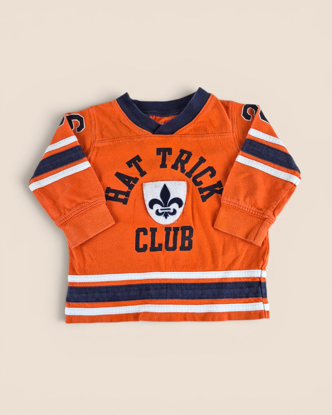 Pre-Loved Carter's Orange Jersey Top 6M | Betty’s Marketplace