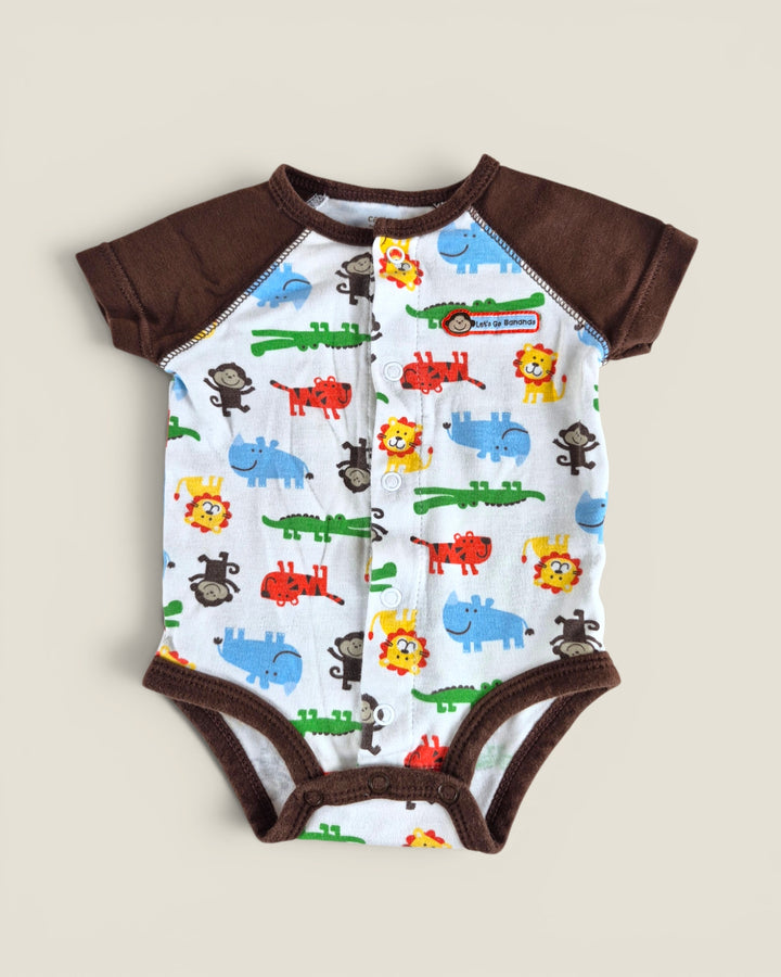 Pre-Loved Carter's Safari Animal Onesie 3M | Betty’s Marketplace