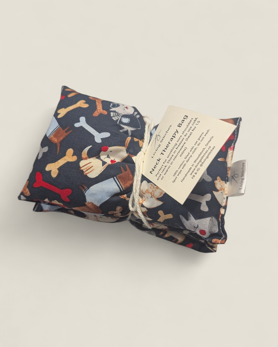 Living Stitches, Hot Cold Neck Therapy Bags