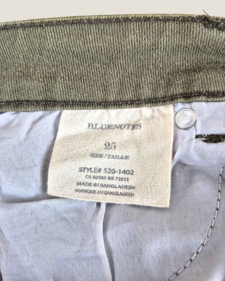 Pre-Loved Bluenotes Green Shorts Ladies 25 | Betty’s Marketplace