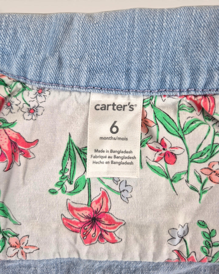 Pre-Loved (Play Condition) Carter's Denim Jacket Girls 6M | Betty’s Marketplace