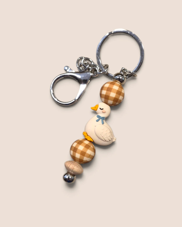 Teak Jewelry - Essential Oil Diffuser Keychains