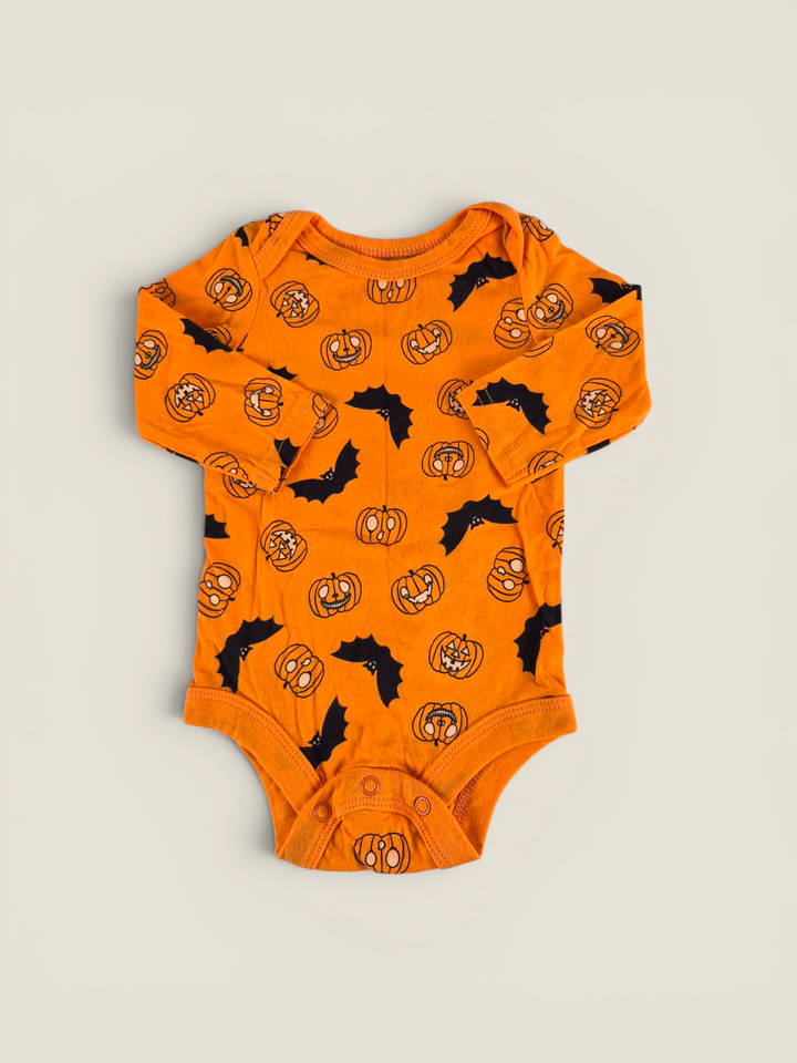 Pre-Loved George Halloween Long Sleeve Onesie 3-6M | Betty’s Marketplace