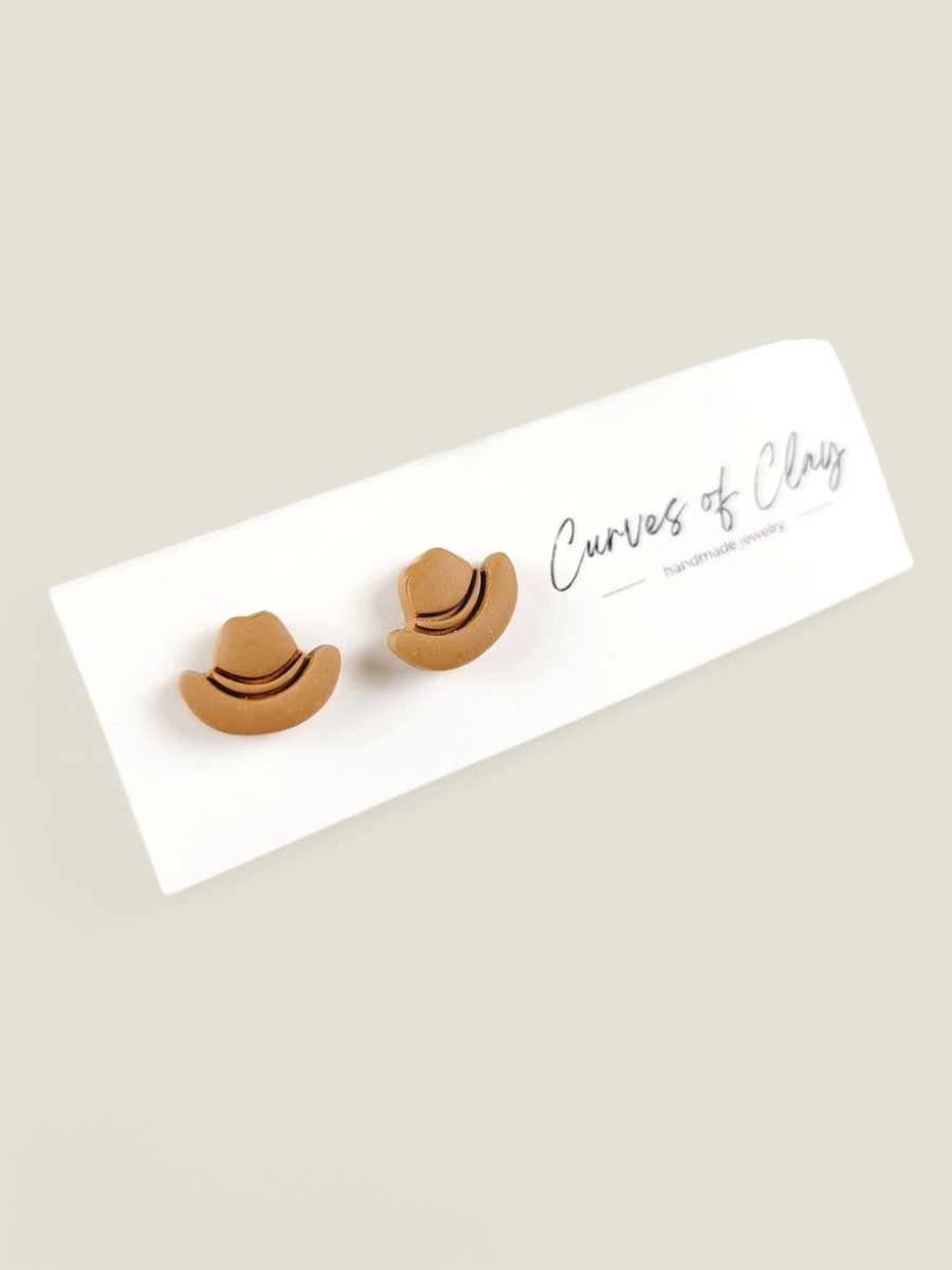 Curves of Clay, Everyday Stud Earrings