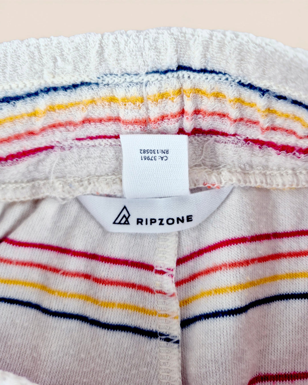 Pre-Loved Ripzone Terry Striped Shorts Girls 5Y | Betty’s Marketplace