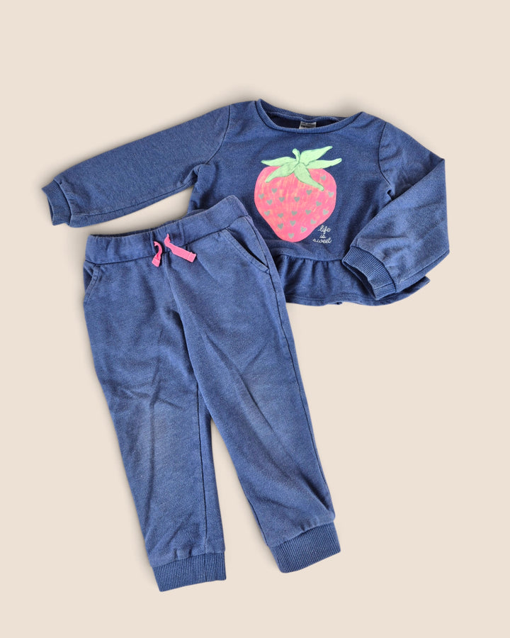 Pre-Loved Carter's Strawberry Outfit Girls 2Y | Betty’s Marketplace