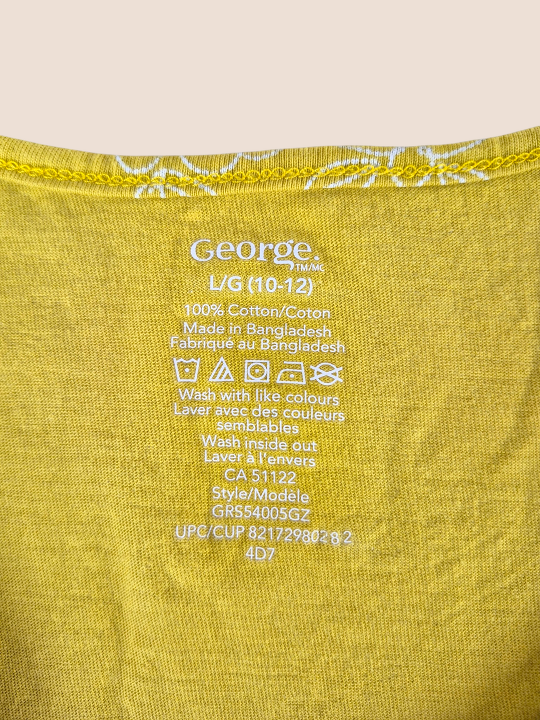 Pre-Loved George Yellow Summer Dress Girls 10-12Y | Betty’s Marketplace