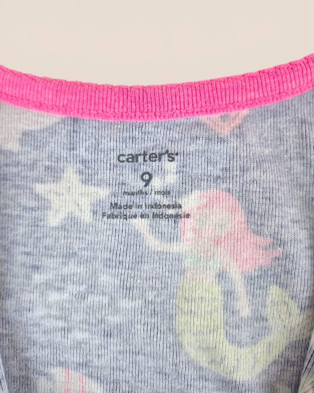 Pre-Loved Carter's Mermaid Footies Girls 9M | Betty’s Marketplace