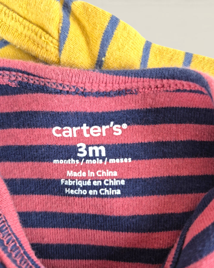 Pre-Loved Carter's Set Of 2 Striped Onesies 3M | Betty’s Marketplace