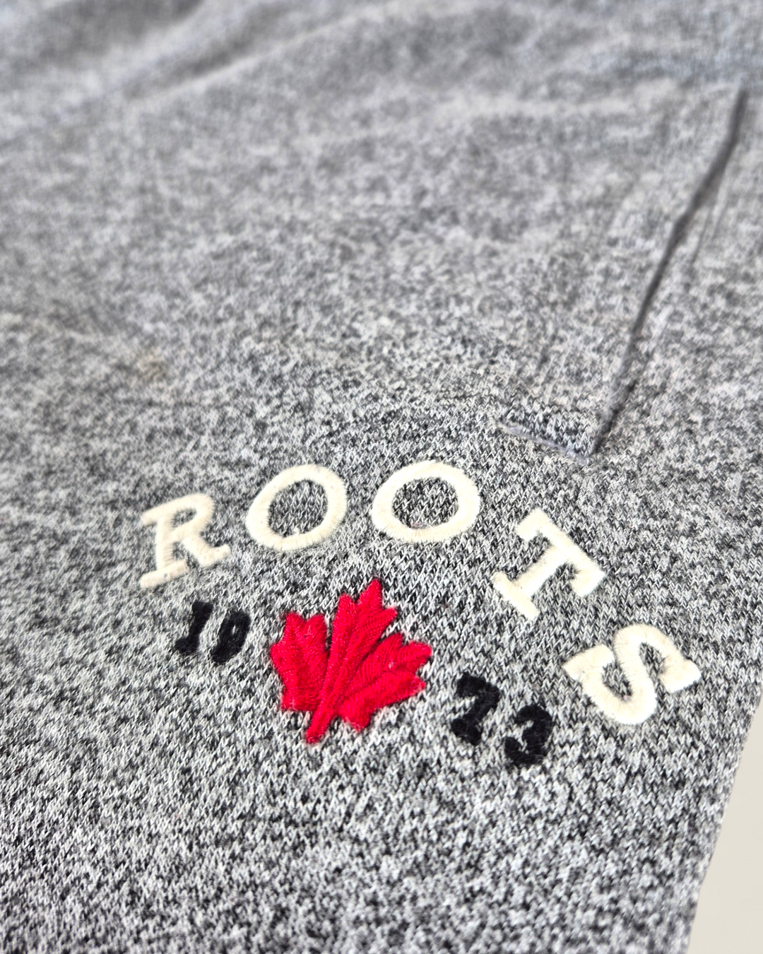 Pre-Loved Roots Grey Track Pants 14Y | Betty’s Marketplace