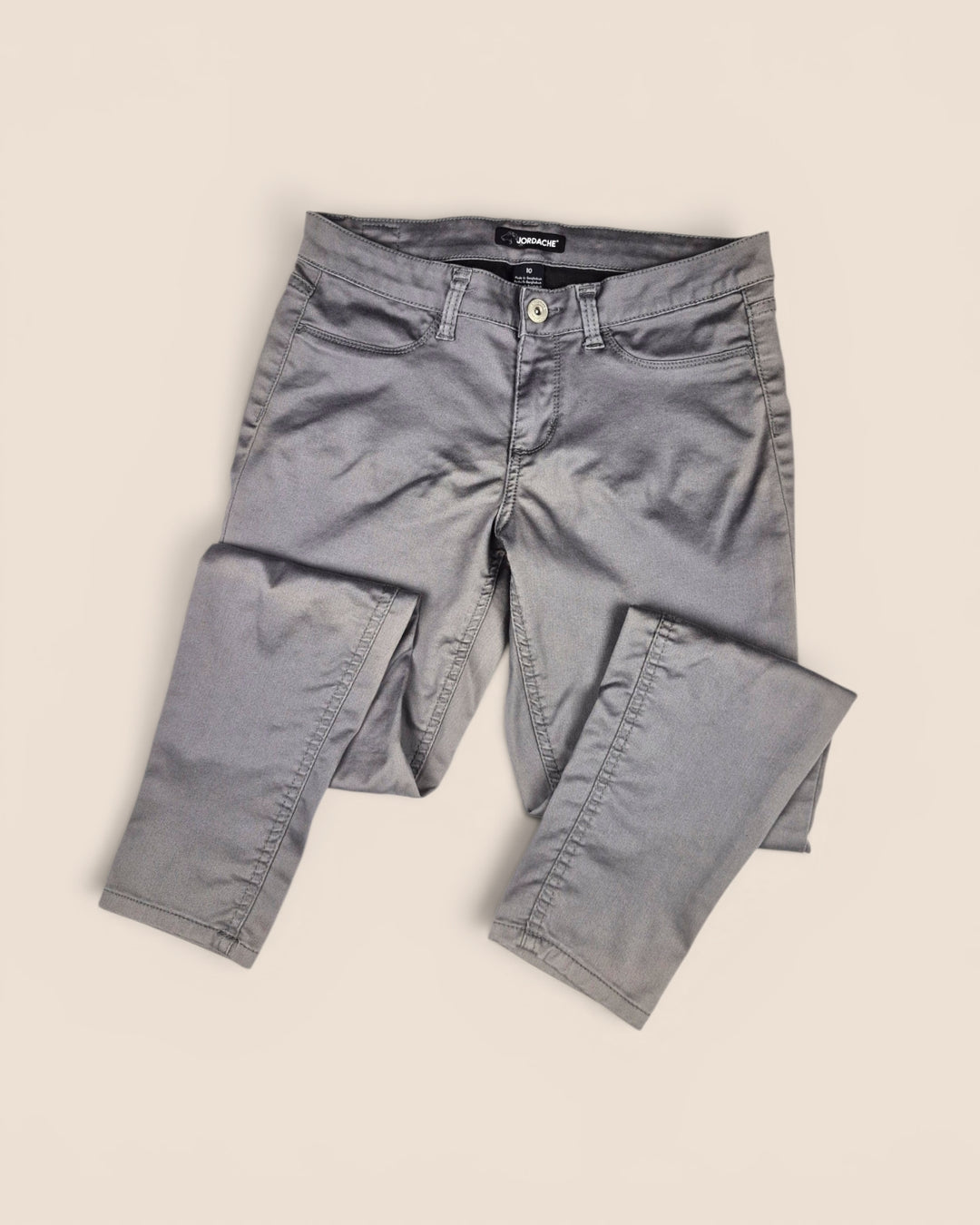 Pre-Loved Jordache Grey Pants Ladies Size 10 | Betty’s Marketplace