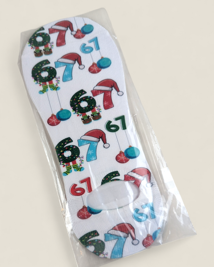 Lindsay's Creations, Printed Holiday Ankle Socks