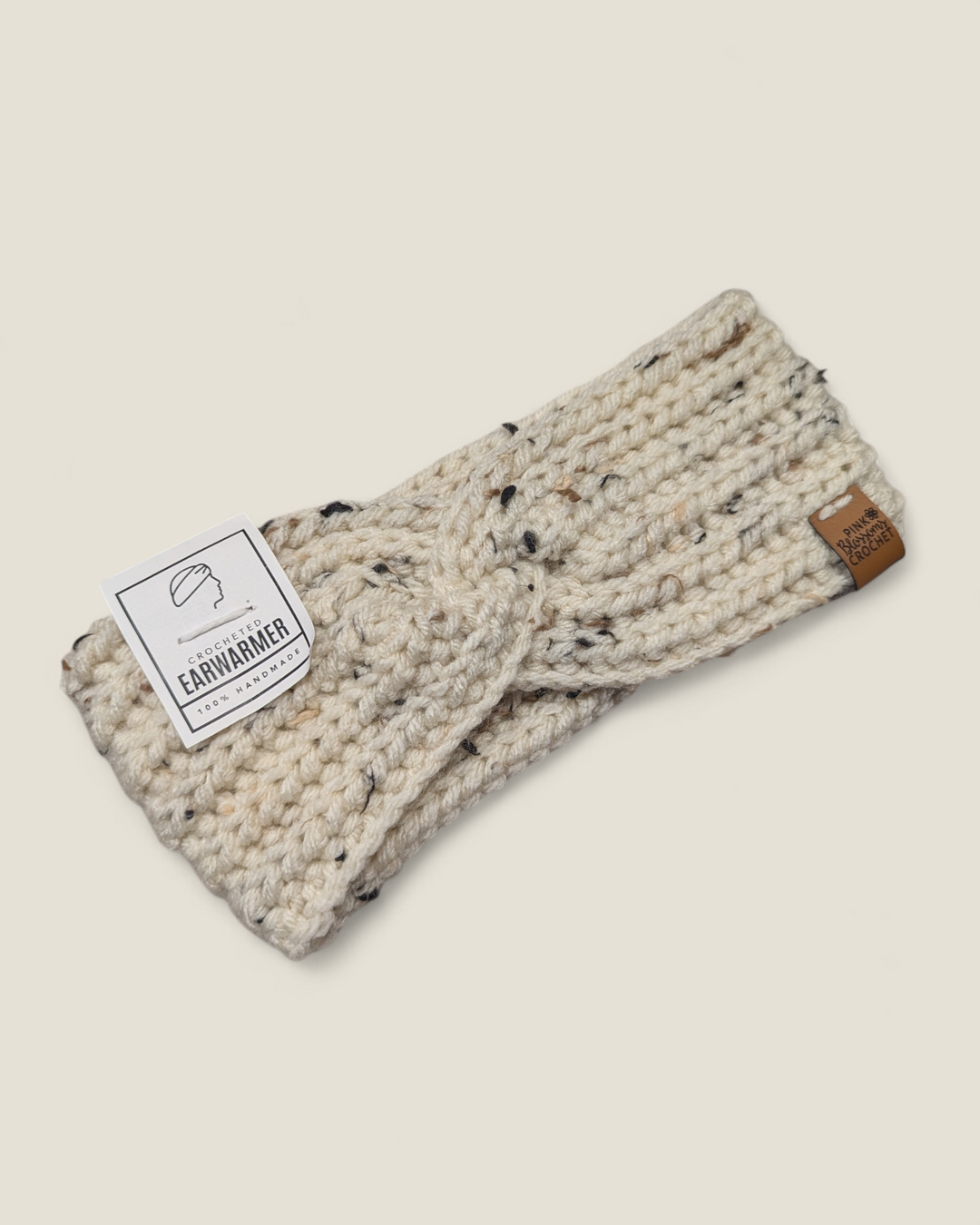 Pink Blossom Crochet Headbands