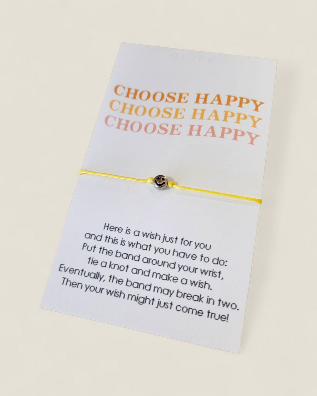Quirk Handmade Jewelry, Wish Bracelets