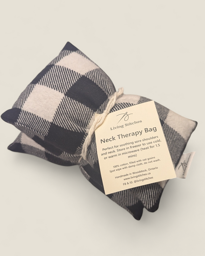 Living Stitches, Hot Cold Neck Therapy Bags