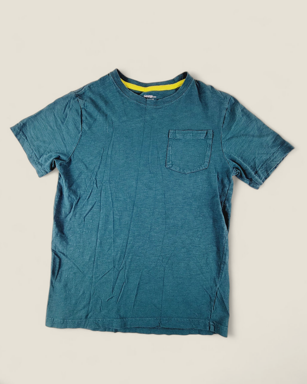 GEORGE GREEN POCKET TEE BOYS 10-12Y PRE-LOVED