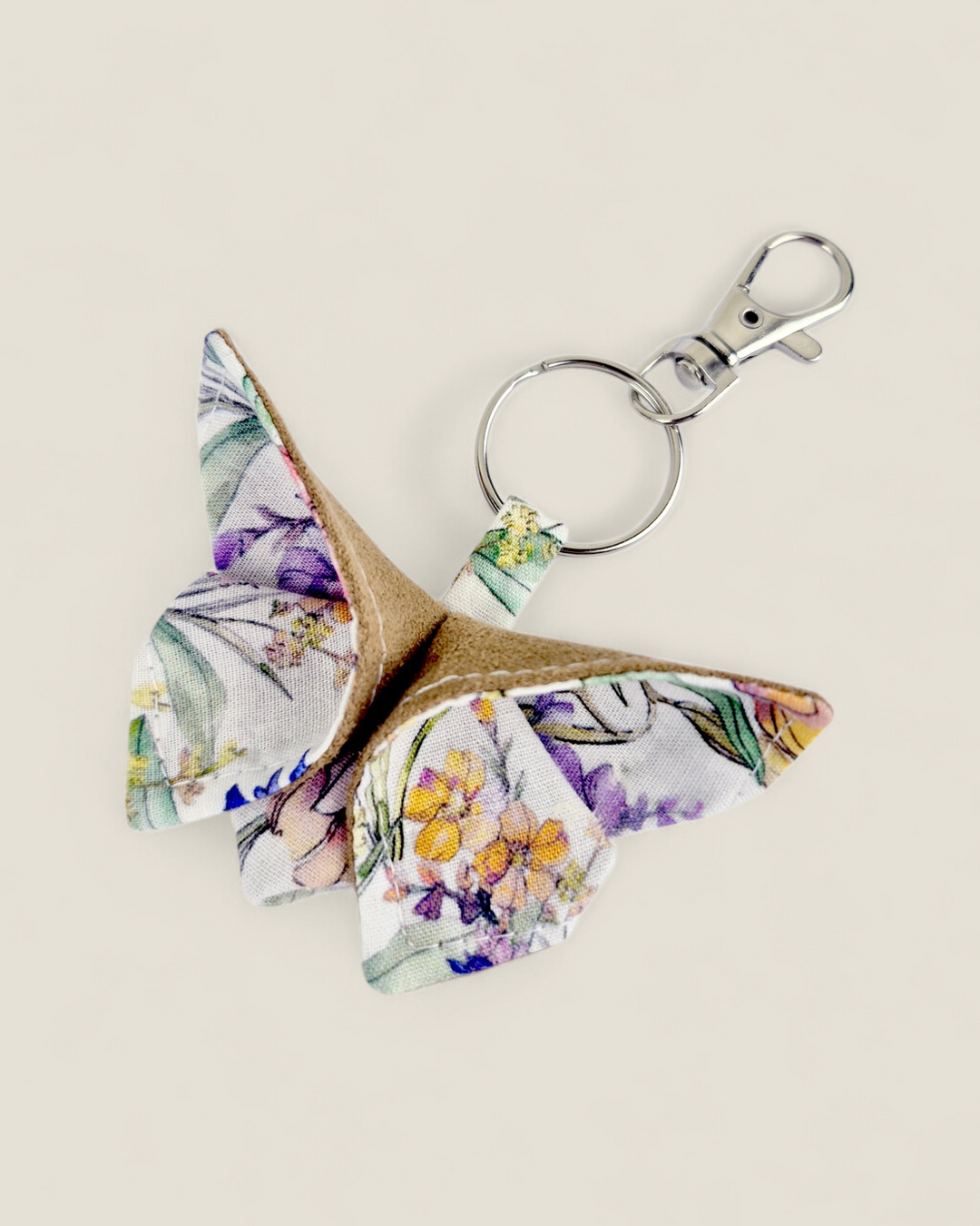 Izzyrai Handmade, Fabric Butterfly Keychains