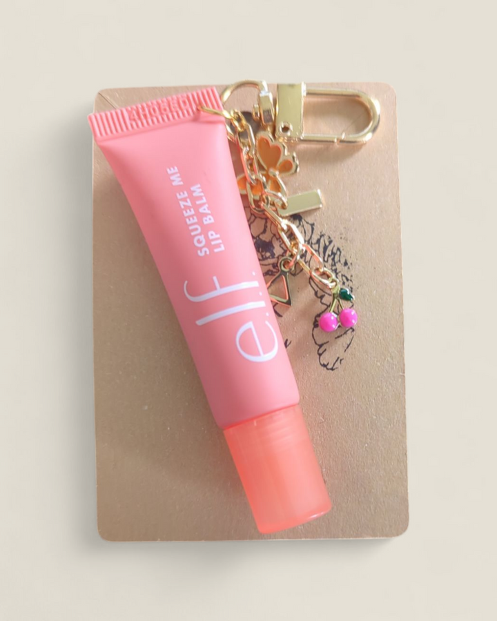 Teak Jewelry, Lip Balm Fobs with E.L.F Balm
