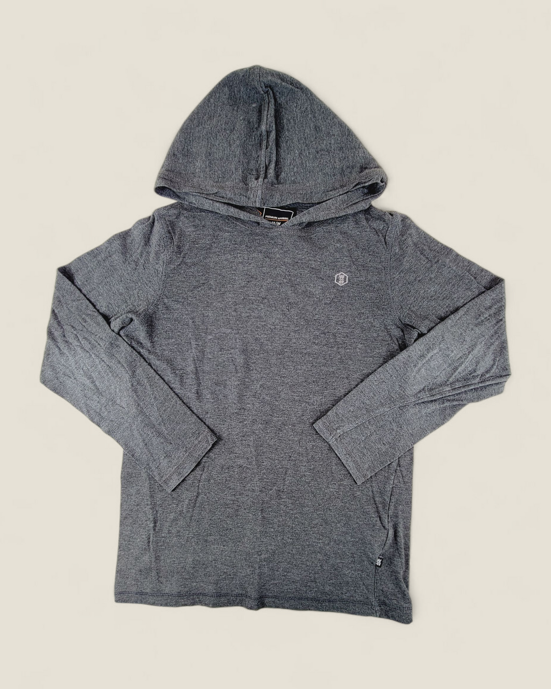 WEST FORTY NINE CHARCOAL LONG SLEEVE TOP BOYS 10-12Y PRE-LOVED