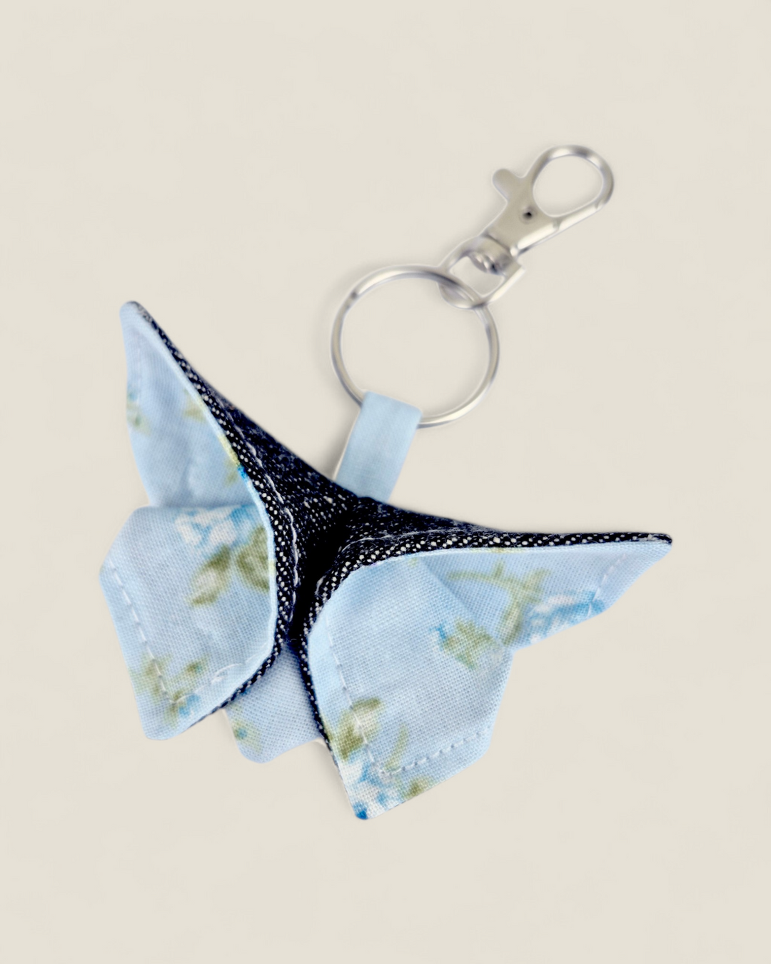 Izzyrai Handmade, Fabric Butterfly Keychains