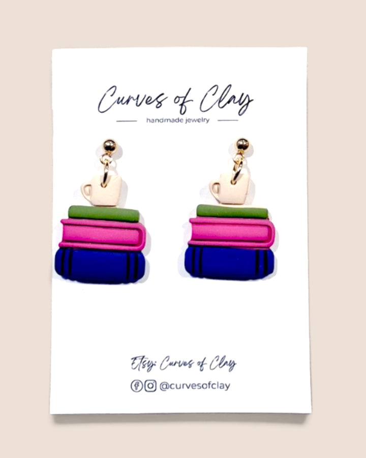 Curves of Clay, Everyday Dangle Earrings