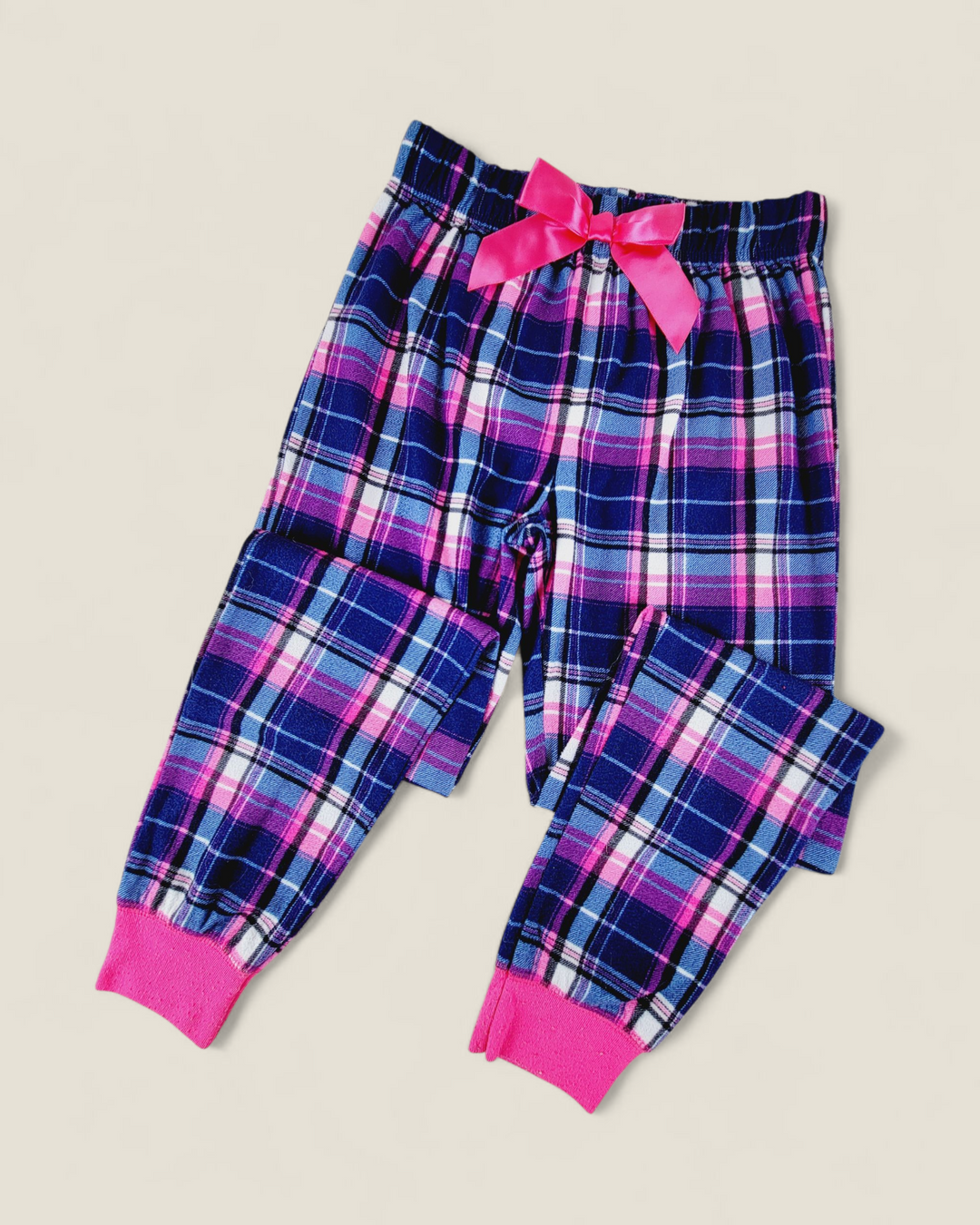 SLEEP ON IT PLAID PYJAMA BOTTOMS GIRLS 10-12Y PRE-LOVED
