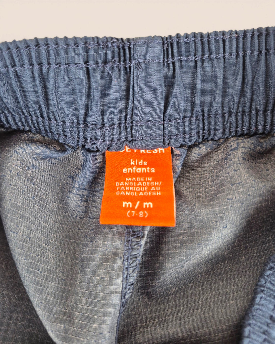 Pre-Loved Joe Fresh Navy Splash Pants Youth 7-8Y | Betty’s Marketplace