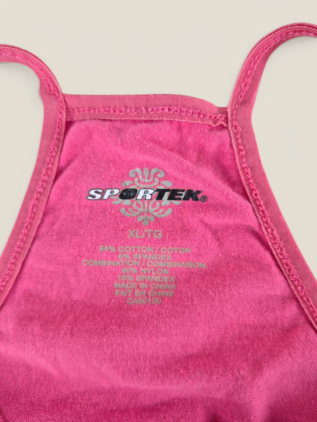 Pre-Loved Sportek Pink Tank Top Ladies XL | Betty’s Marketplace