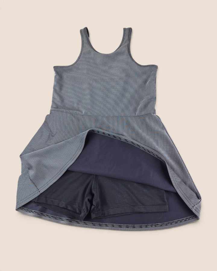 Pre-Loved Black & White Striped Athletic Dress Girls 14-16Y | Betty’s Marketplace
