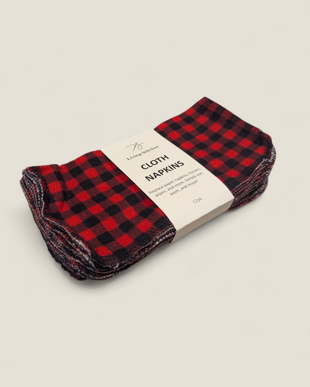 Living Stitches, Reusable Cloth Napkins