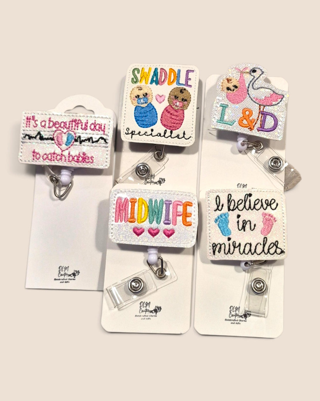 DLM Creations, Retractable ID Badges
