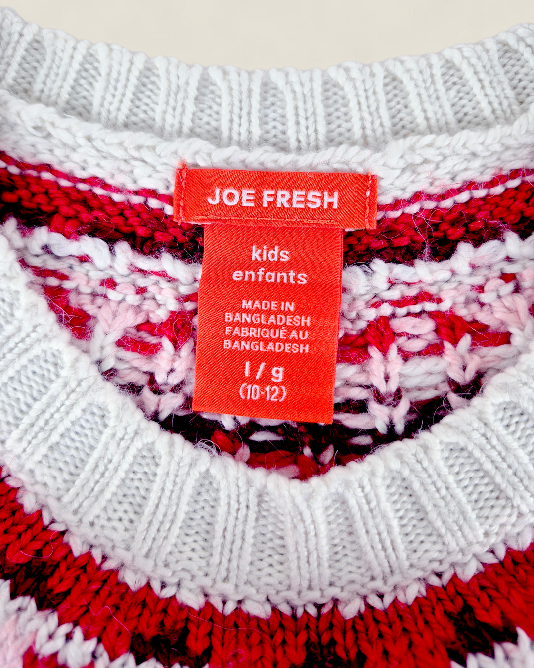 Pre-Loved Joe Fresh Soft Knitted Sweater Girls 10-12Y | Betty’s Marketplace