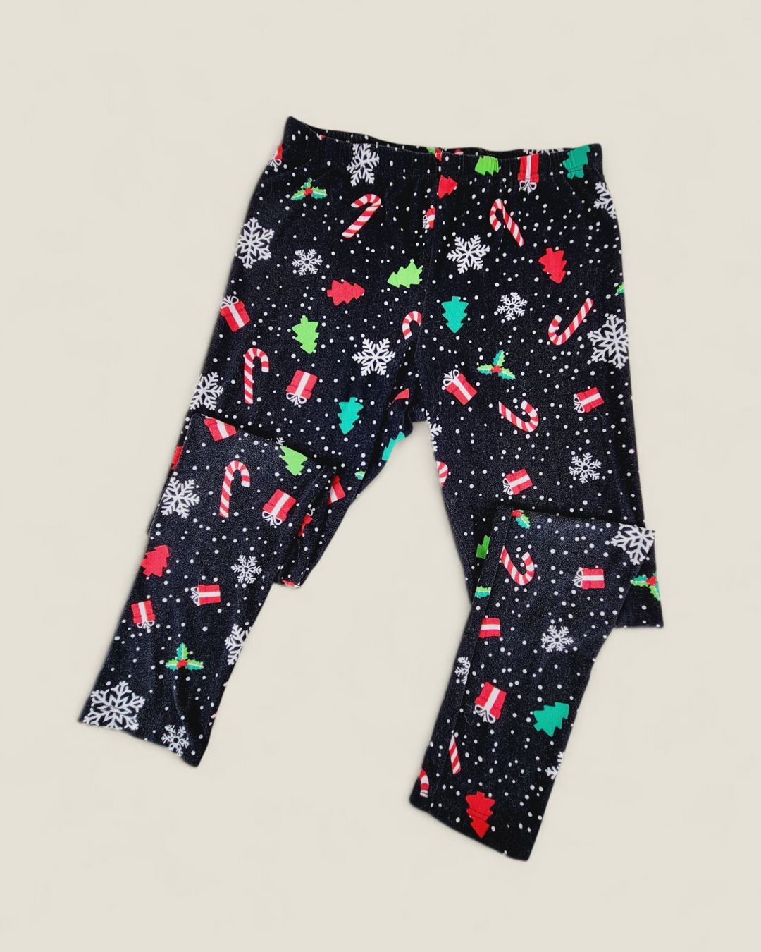 FOREVER ME HOLIDAY LEGGINGS GIRLS 10-12Y PRE-LOVED