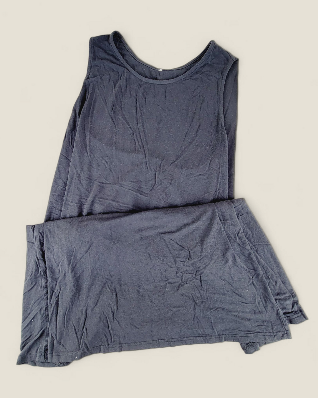 CHARCOAL FLOWING DRESS LADIES APPROX SMALL PRE-LOVED