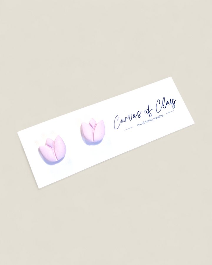 Curves of Clay, Easter Earrings