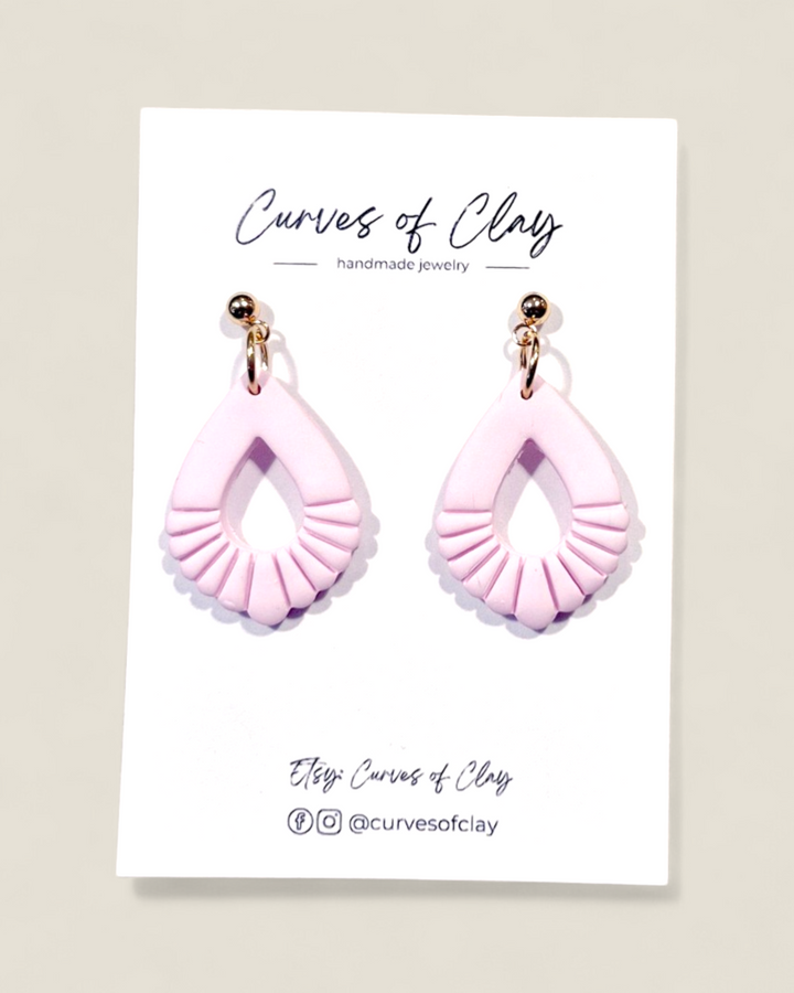 Curves of Clay, Everyday Dangle Earrings