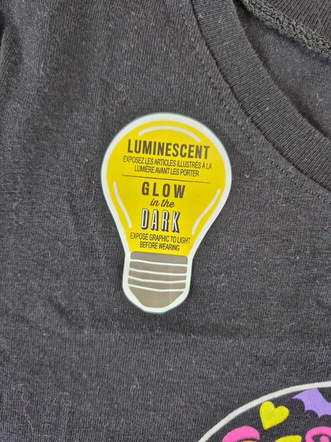 Pre-Loved With Tags Children's Place Glow In The Dark Top Girls 10-12Y | Betty’s Marketplace