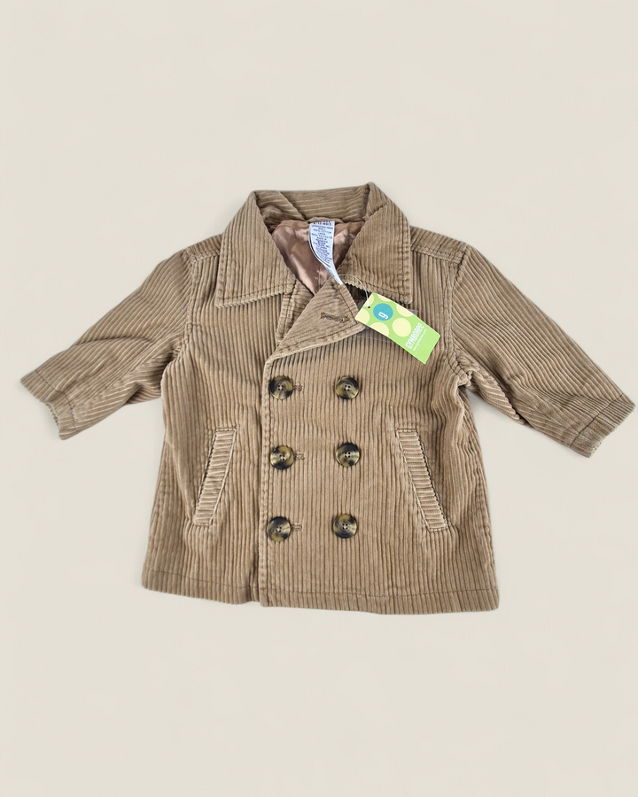 Pre-Loved Gymboree Tan Corduroy Jacket 6-12M | Betty’s Marketplace