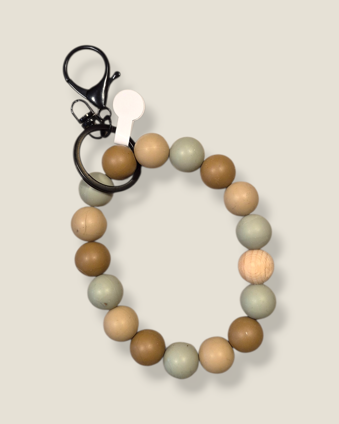 Teak Jewelry, Silicone Beaded Wristlets