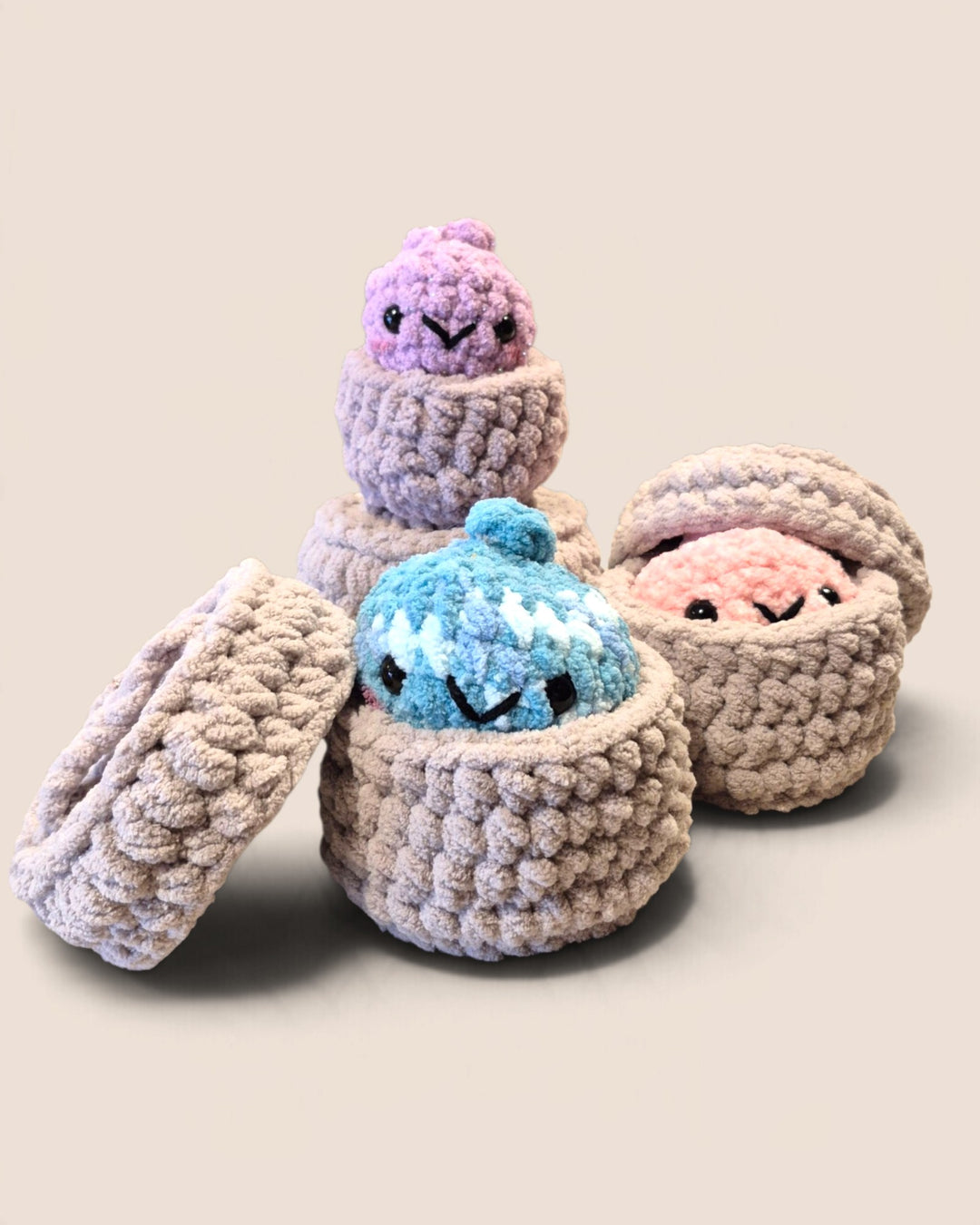 Ginger Made by Jen, Crochet Dumplings