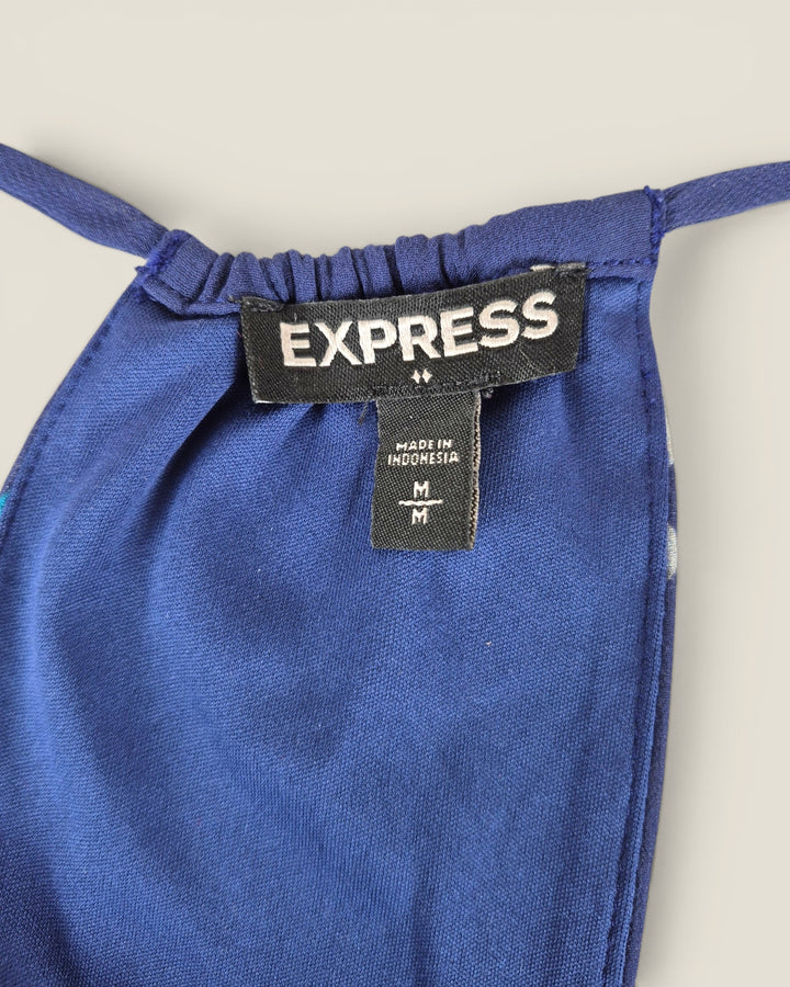 Pre-Loved Express Navy Floral Dress Ladies Medium | Betty’s Marketplace