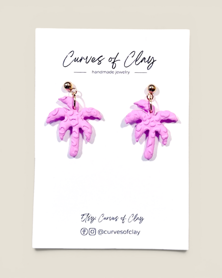 Curves of Clay, Everyday Dangle Earrings