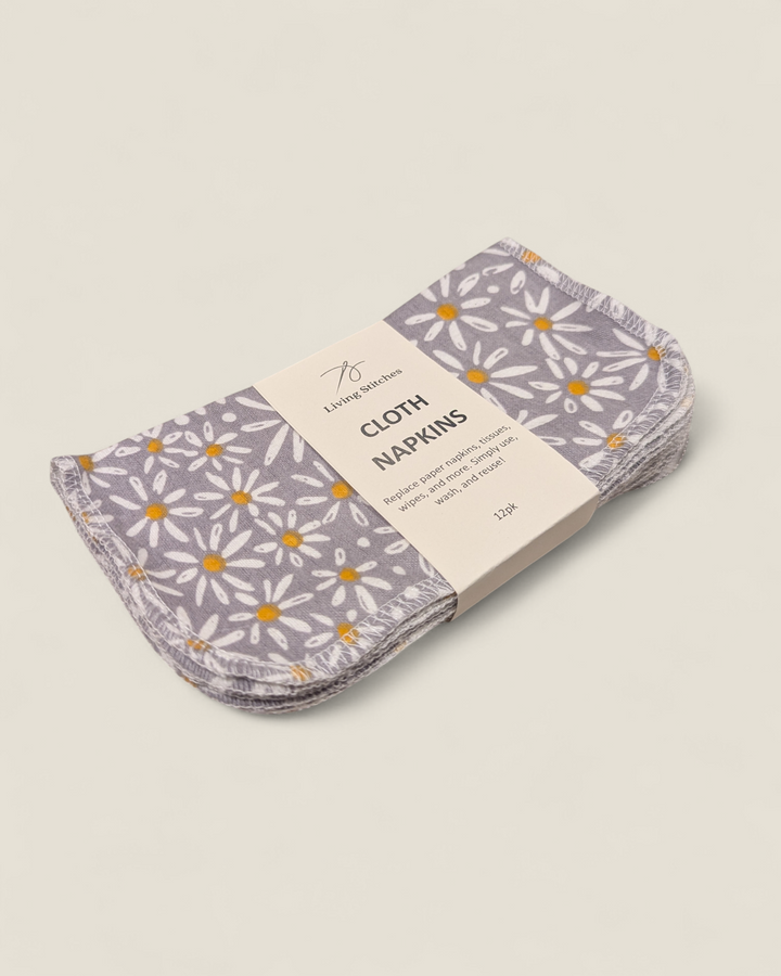 Living Stitches, Reusable Cloth Napkins