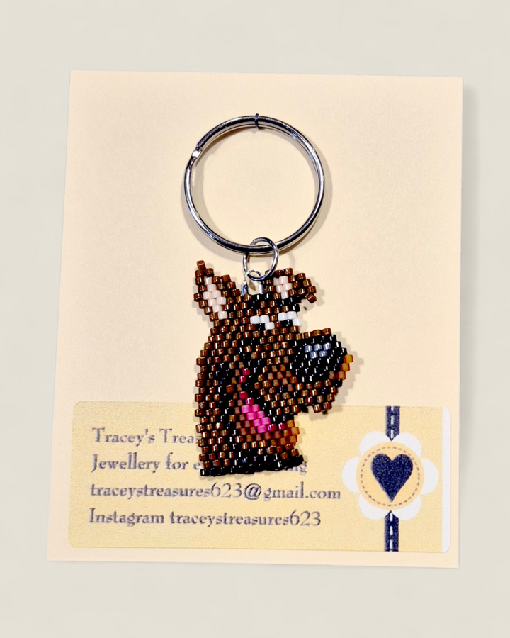 Tracey's Treasures, Beaded Keychains