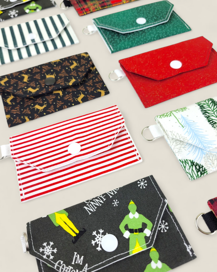 Izzyrai Handmade, Holiday Gift Card Wallets