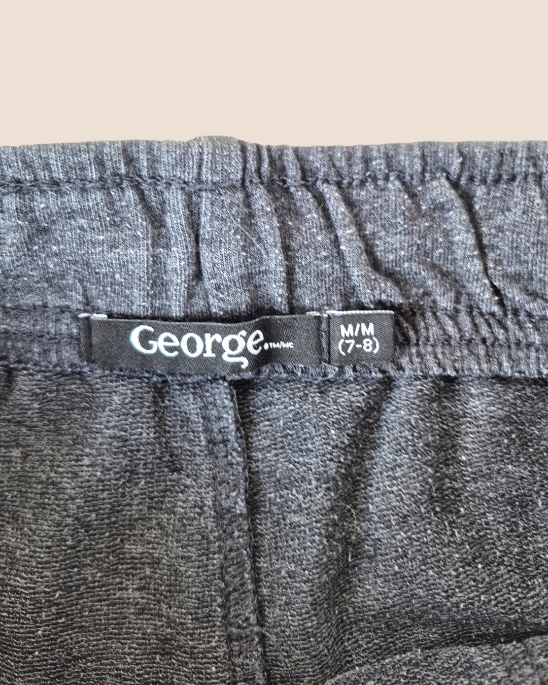 Pre-Loved George Charcoal Shorts Boys 7-8Y | Betty’s Marketplace